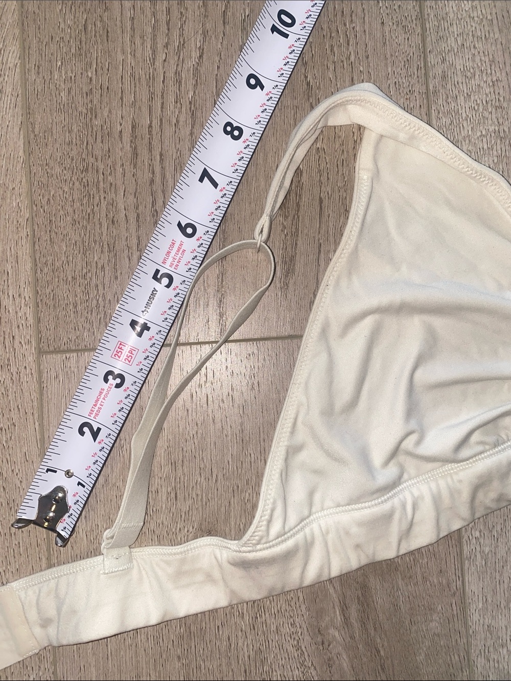 🥥Lululemon Wundermost Ultra-Soft Nulu
Triangle Bralette - Size 10 A-D Cups - Picture 13 of 13